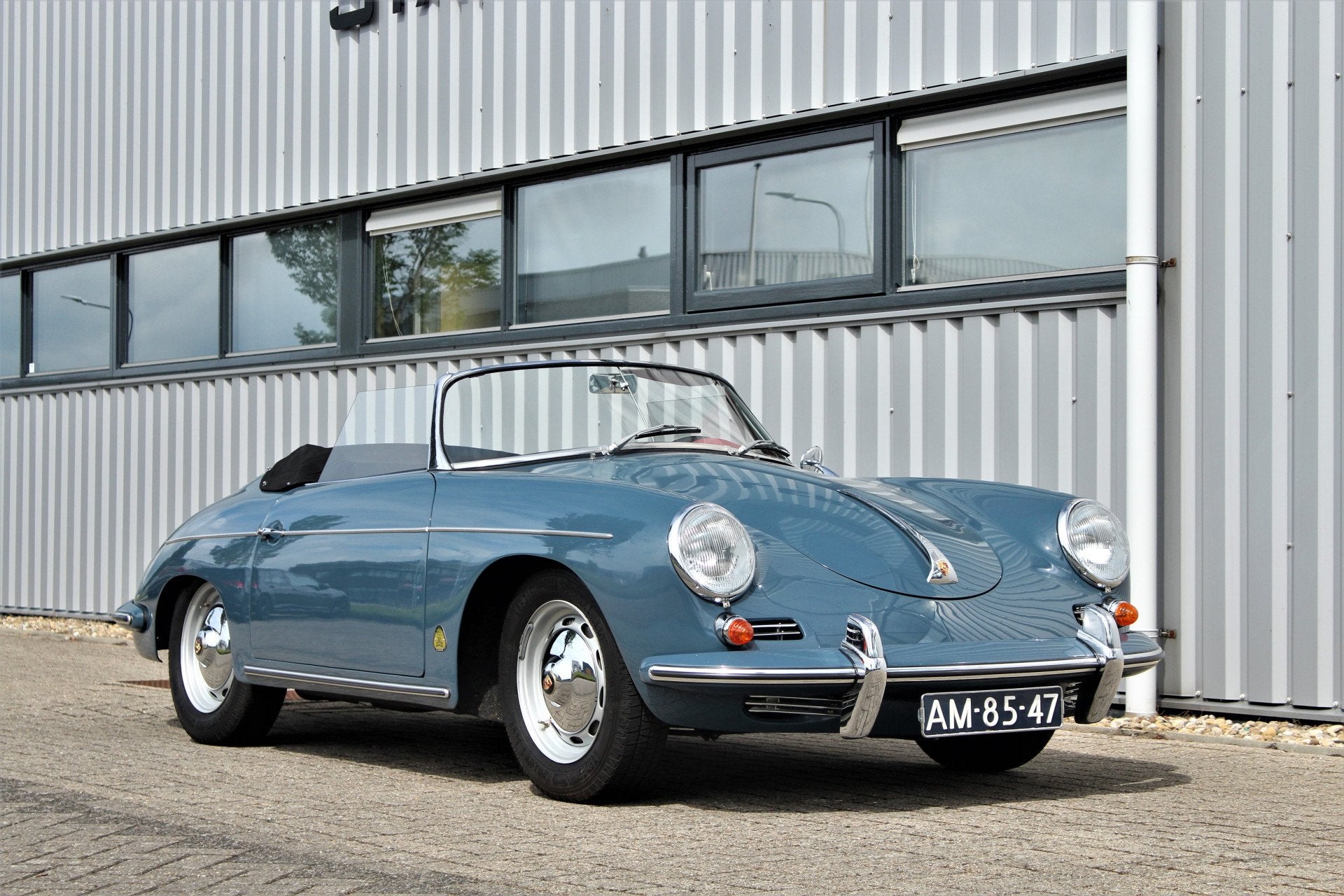 Porsche 356 B 1600 Roadster Drauz (bj 1960), Auto's, Oldtimers, Leder, 2 stoelen, Geïmporteerd, Lederen bekleding