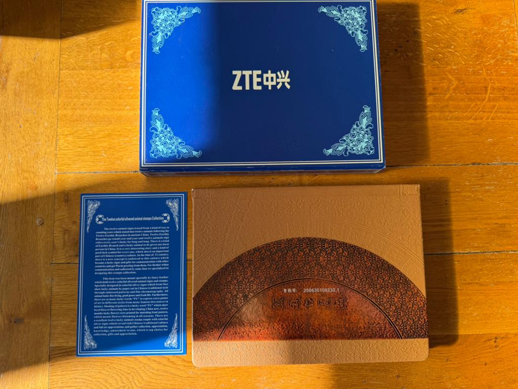 ZTE Chinese Zodiac Silver Stamp Collection, Ophalen of Verzenden, Buitenland