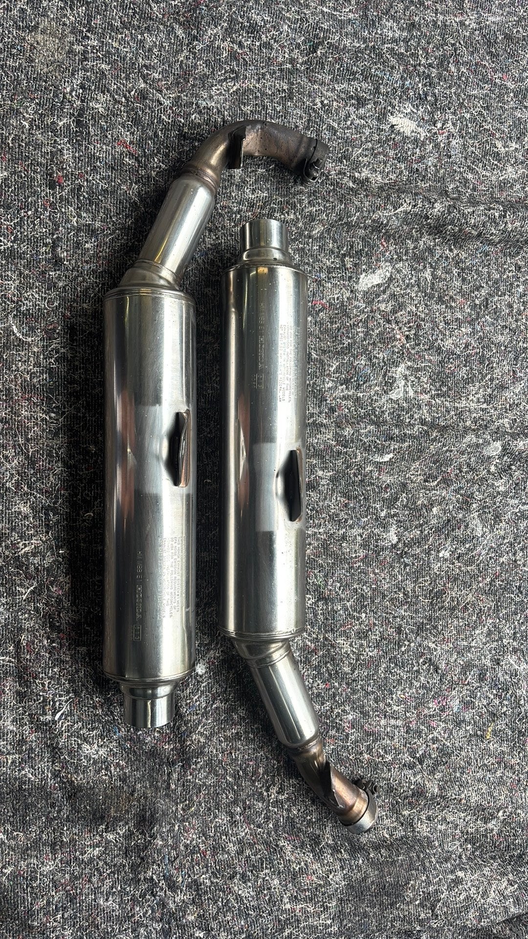 Honda VTR1000F Firestorm uitlaten vanaf 1997, Motoren, Ophalen of Verzenden, Gebruikt