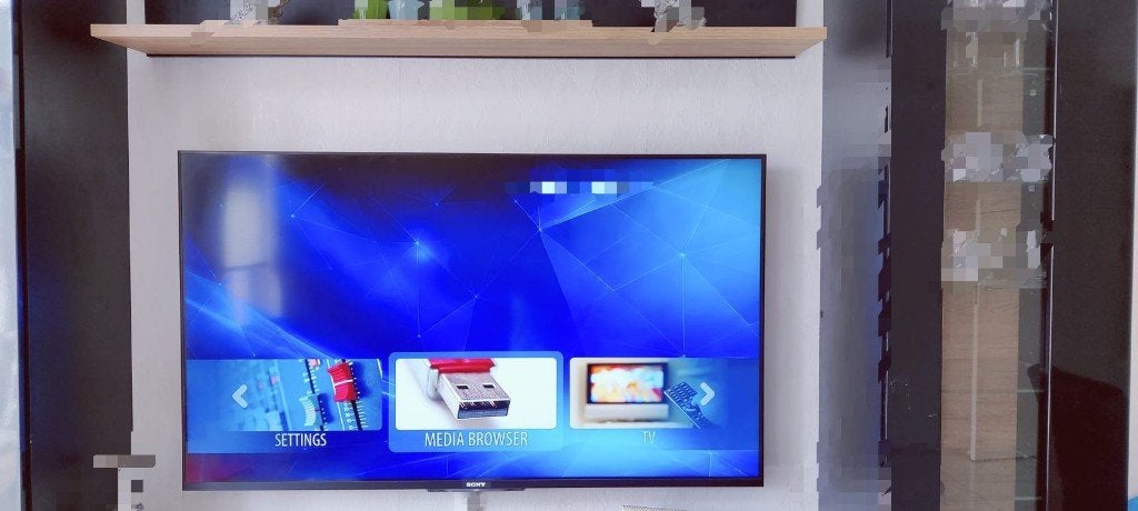 Sony TV 55 inch (KDL55W805) with Setup Box, Audio, Tv en Foto, Televisies, Ophalen, 50 Hz, Smart TV, Gebruikt