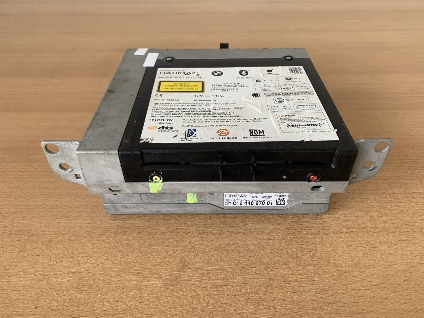 navigatie module BMW 65122448970 BMW F10 F15 X5 5-serie, Gebruikt, -, -, Ophalen of Verzenden