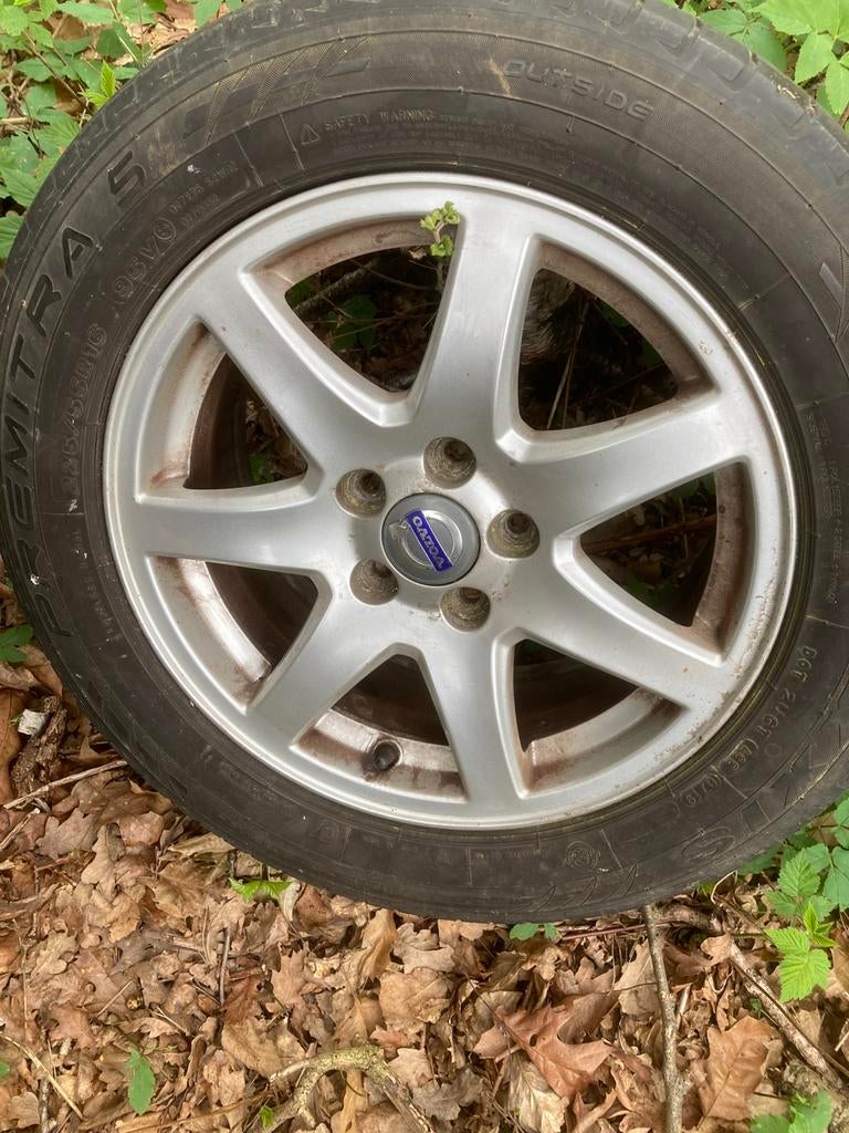 Alu velg met band, Auto-onderdelen, Banden en Velgen, Velg(en), 16 inch, Ophalen of Verzenden, Zomerbanden