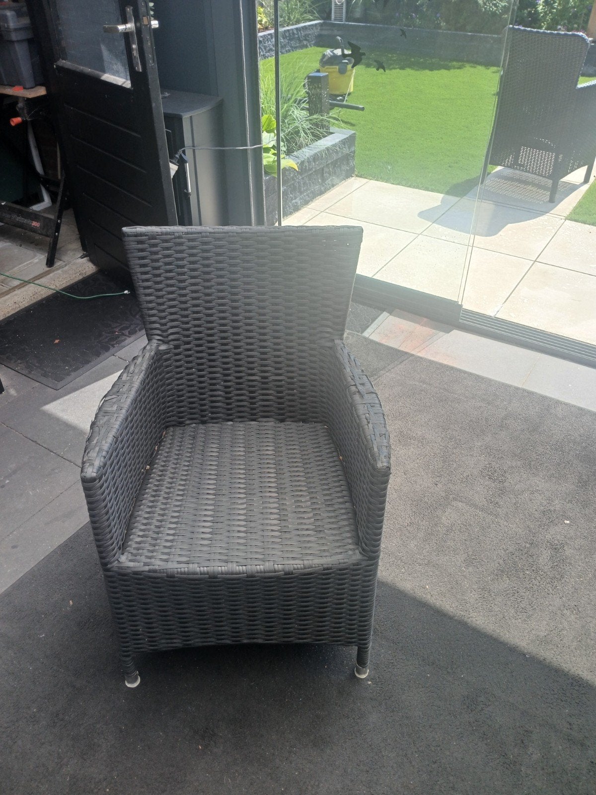 Tuinstoel van Wicker, Tuin en Terras, Ophalen, Gebruikt, Wicker