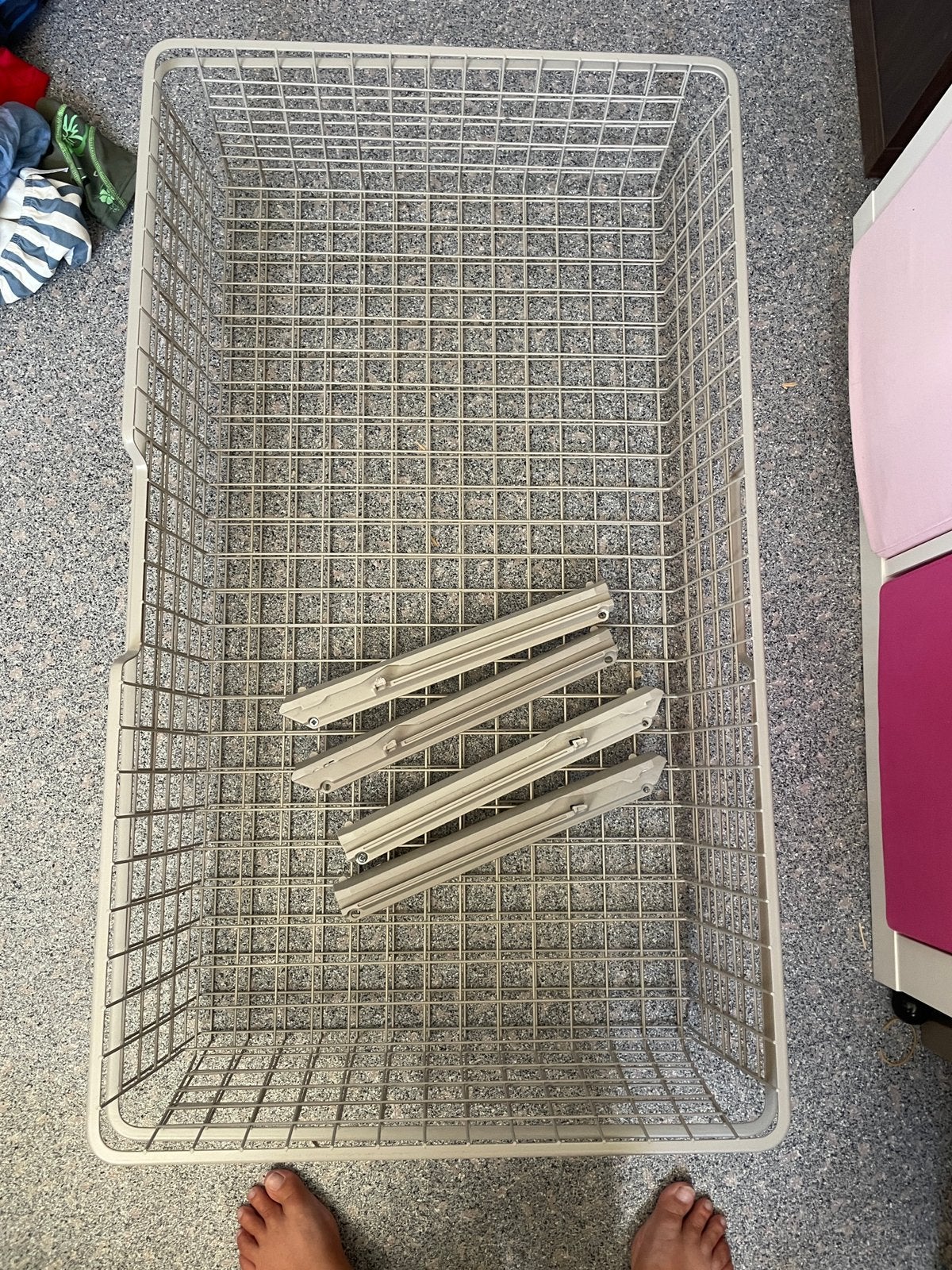 2 Draadmanden paxkast, Ophalen of Verzenden, Zo goed als nieuw, 25 tot 50 cm, Minder dan 100 cm