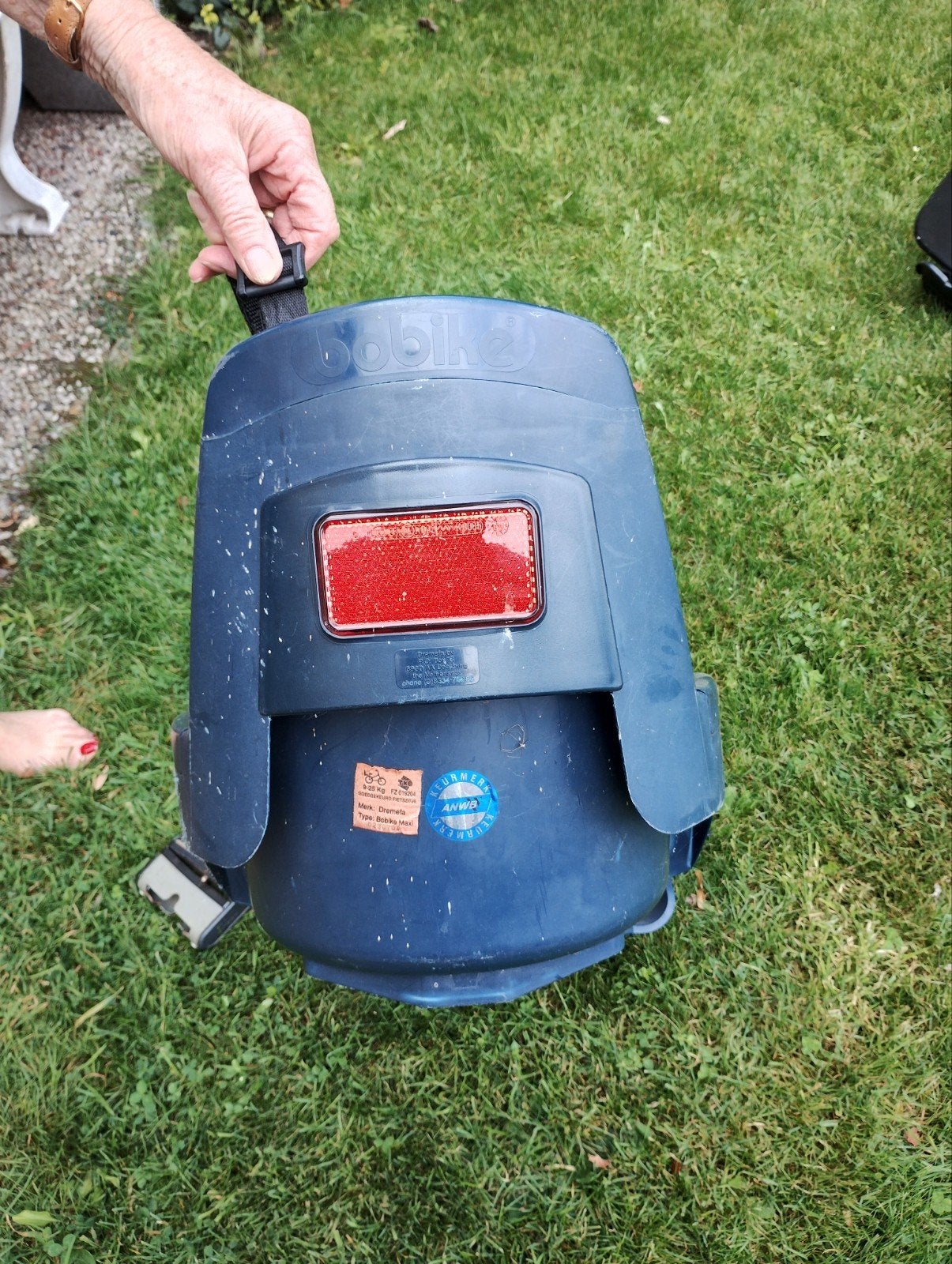 Bobike Achterzitje - Gebruikt maar functioneel, Ophalen, Achterzitje, 9 t/m 18 kg, Bobike