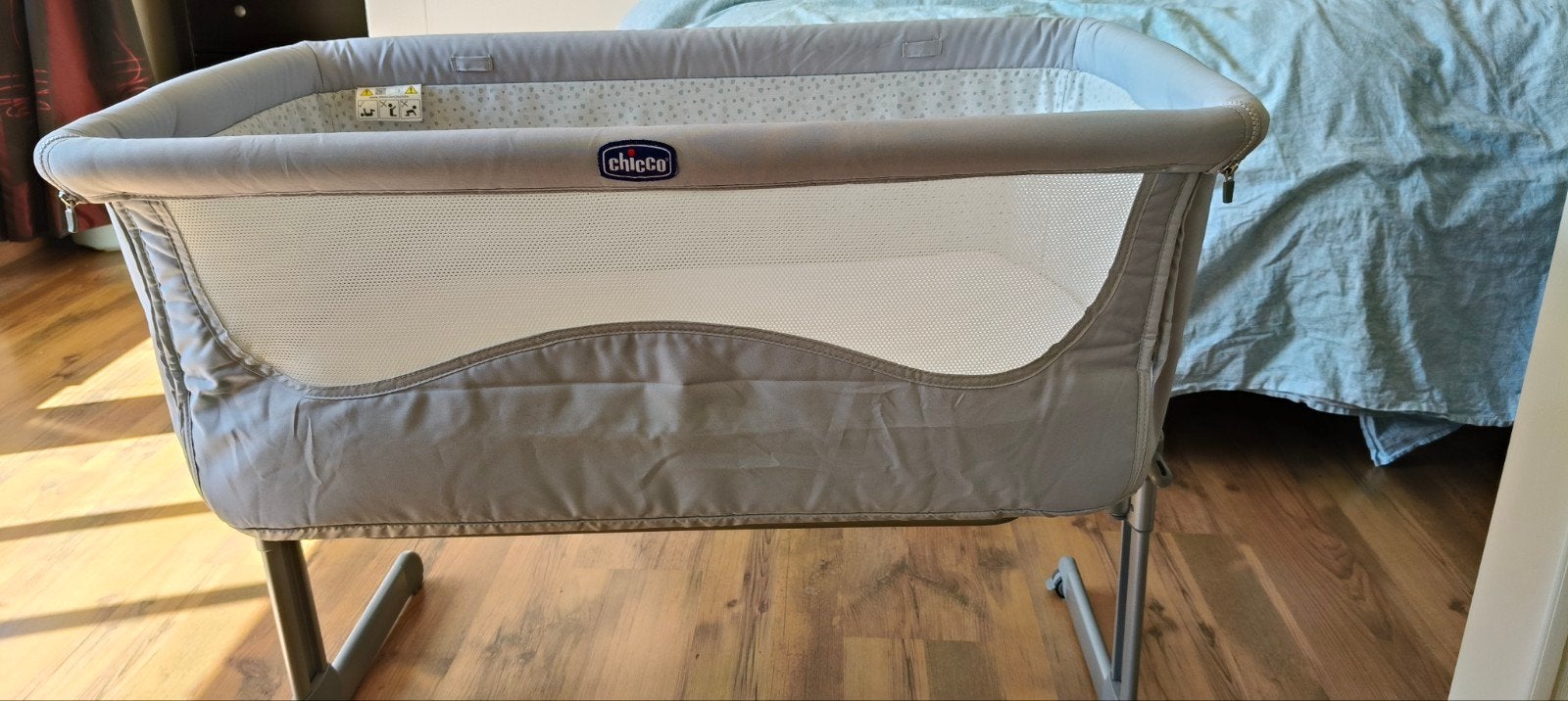 Co-sleeper Chicco Next2Me, Kinderen en Baby's, Ophalen, Gebruikt, Minder dan 140 cm, Minder dan 70 cm