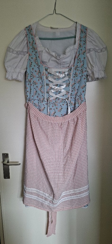 Dirndl H&M met 2 blousjes, Kleding | Dames, H&M Divided, Maat 42/44 (L), Ophalen of Verzenden, Kleding