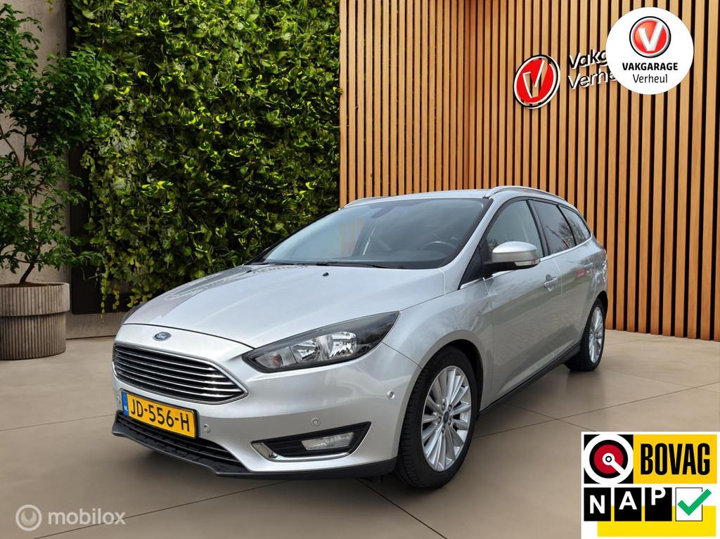 Ford Focus Wagon 1.0 Titanium|125Pk|Trekhaak, Auto's, Ford, Bedrijf, Te koop, Focus, ABS, Achteruitrijcamera, Airbags, Airconditioning