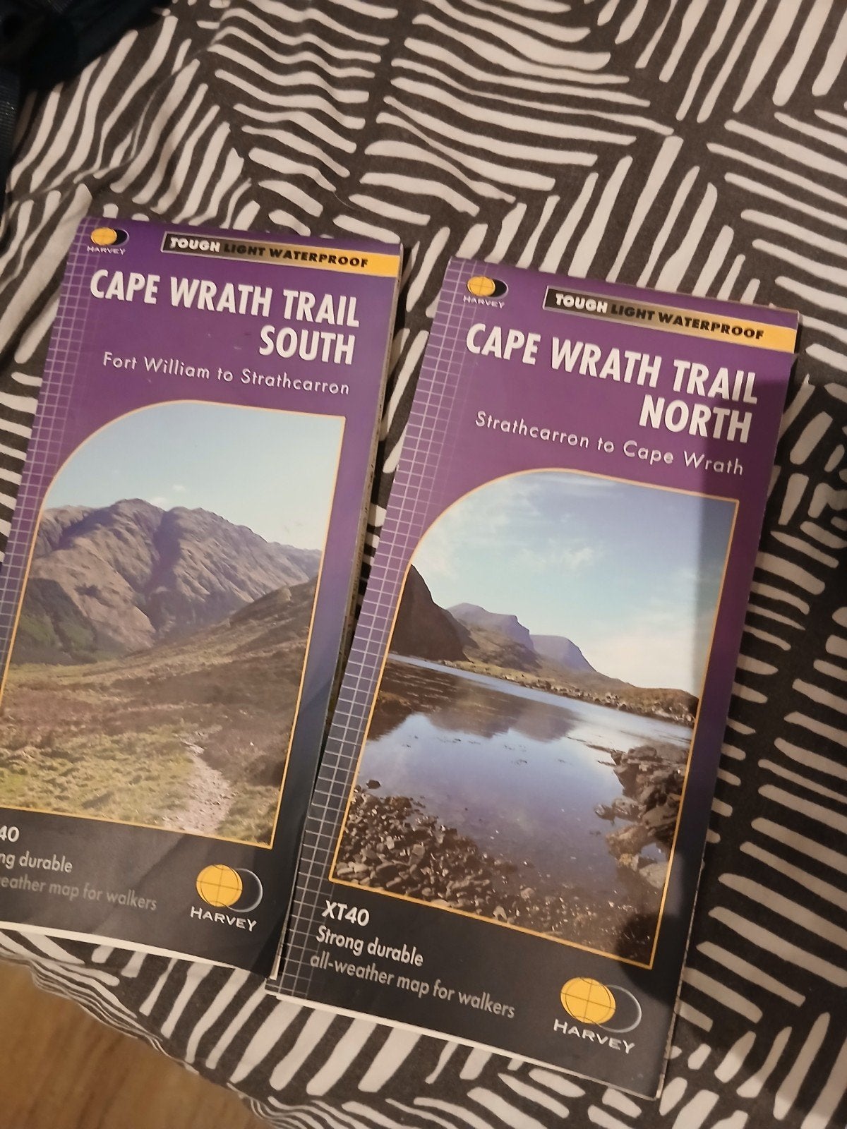 Cape Wrath Trail Landkaarten: Noord & Zuid (Harvey XT40), Boeken, Atlassen en Landkaarten, Verenigd Koninkrijk, Harvey, 2000 tot heden
