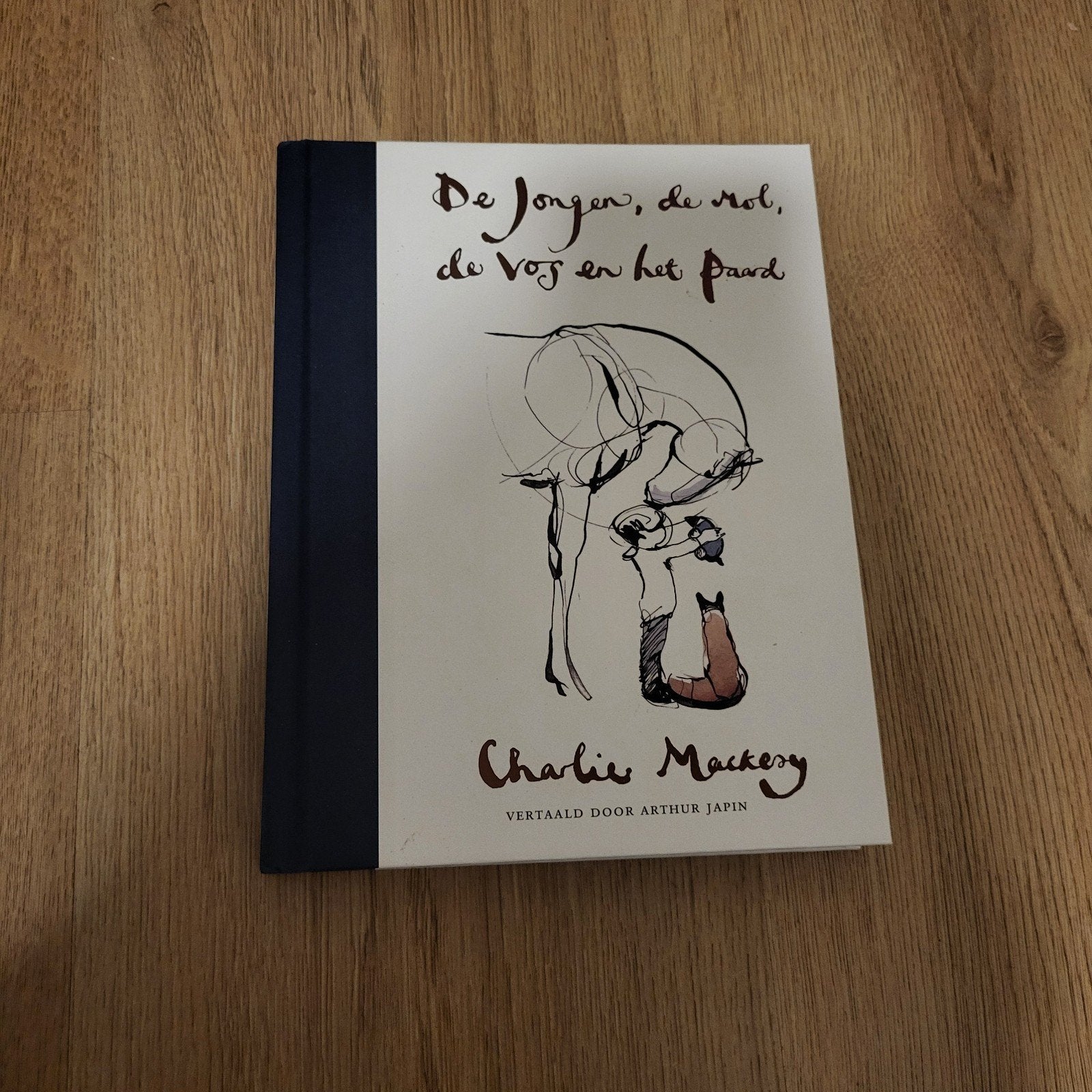 De jongen, de mol, de vos en het paard boek., Ophalen