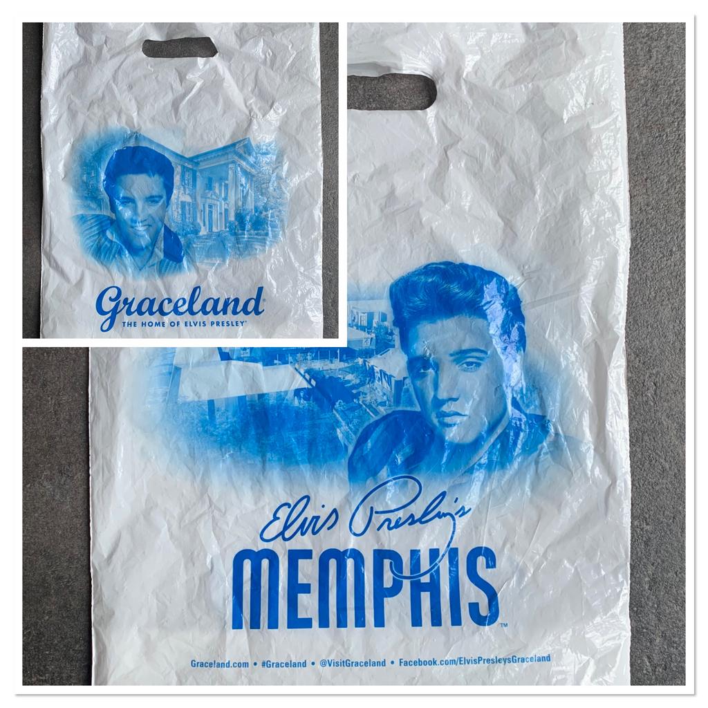 Elvis Memphis Graceland Tasje, Verzamelen, Ophalen of Verzenden