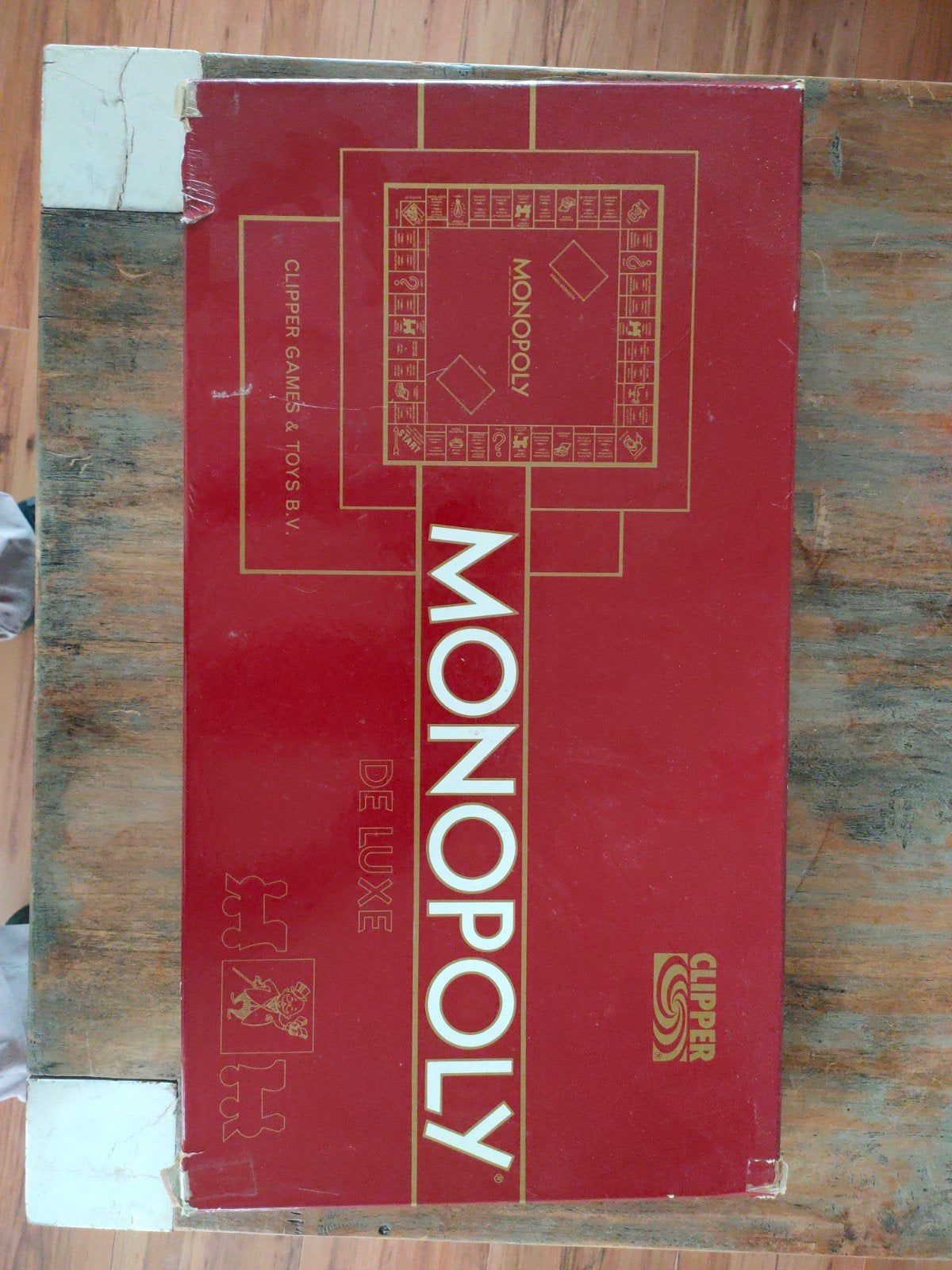 Monopoly De Luxe - Klassiek Bordspel, Vijf spelers of meer, Ophalen of Verzenden, Gebruikt, Clipper Games & Toys B.V.