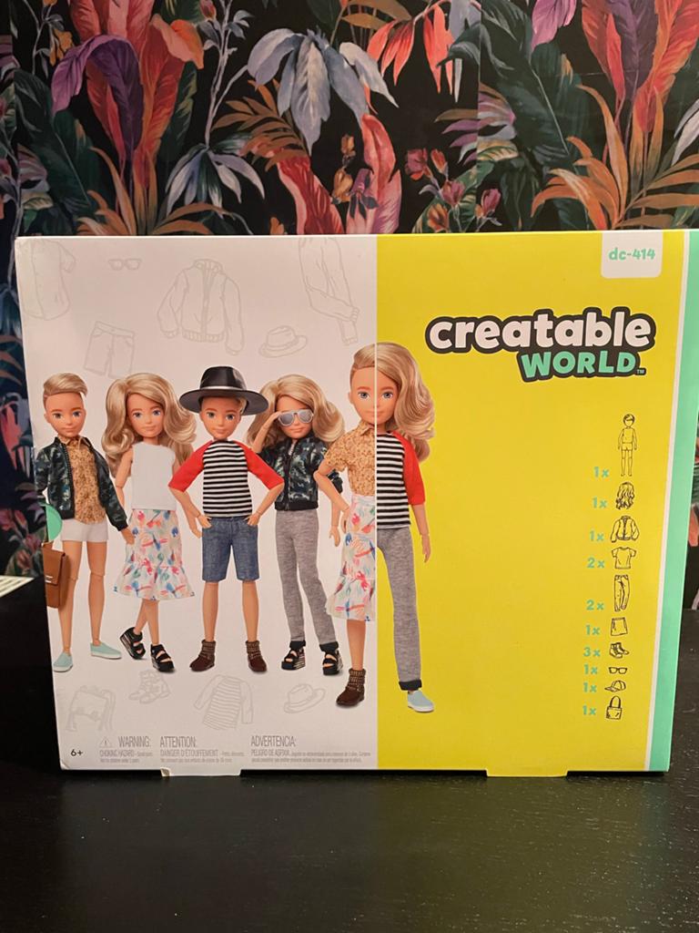 Mattel Creatable World doll, Ophalen of Verzenden, Zo goed als nieuw, Barbie