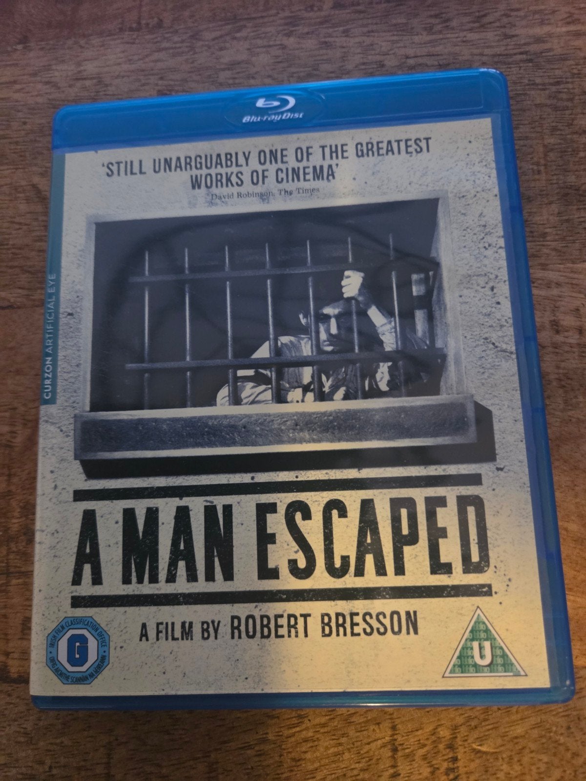 a man escaped blu ray (1956)Robert bresson, Cd's en Dvd's, Ophalen of Verzenden, Zo goed als nieuw