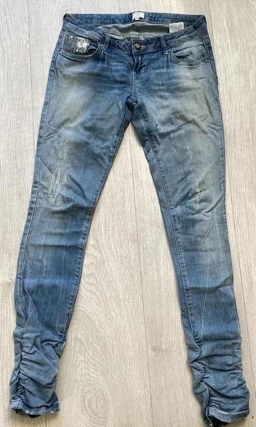 Blauwe spijkerbroek jeans maat W29 van The sting, Kleding | Dames, The Sting, Blauw, Ophalen of Verzenden, W28 - W29 (confectie 36)
