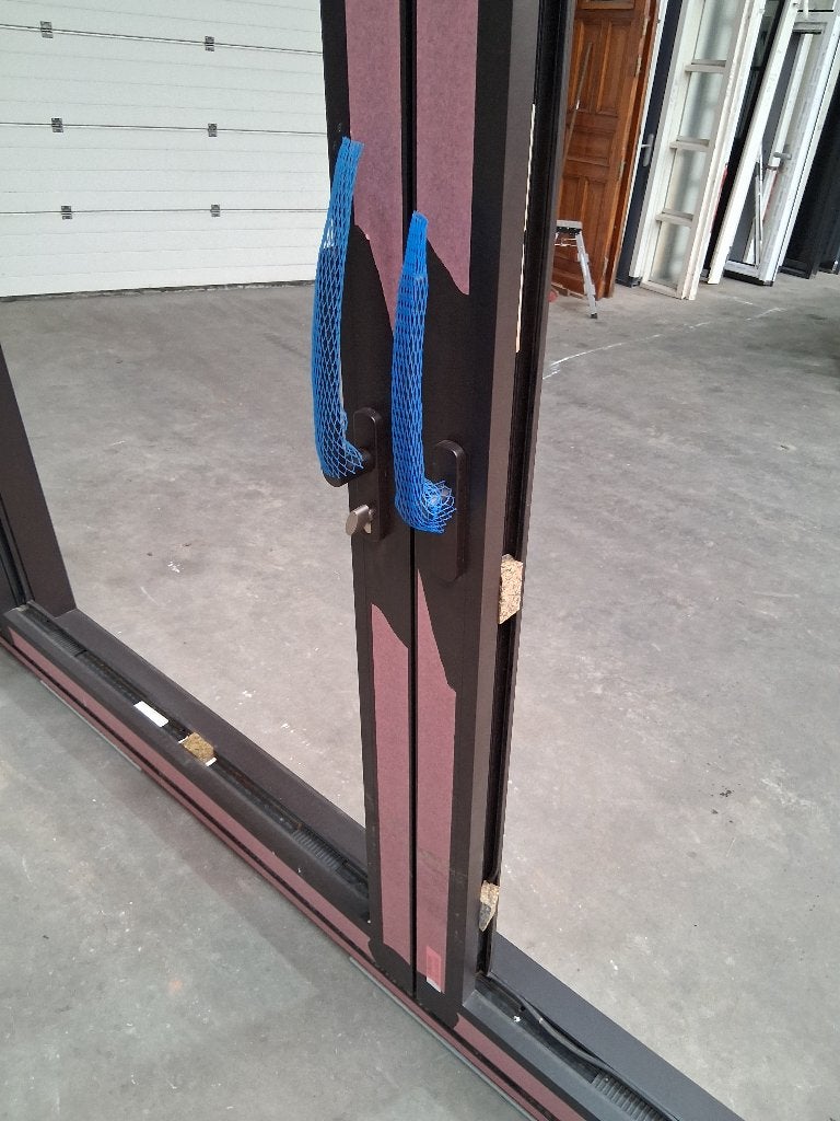 Nieuw XL Aluminium Schuifpui bezorgen factuur mogelijk, 225 cm of meer, Aluminium, Ophalen of Verzenden, Zo goed als nieuw