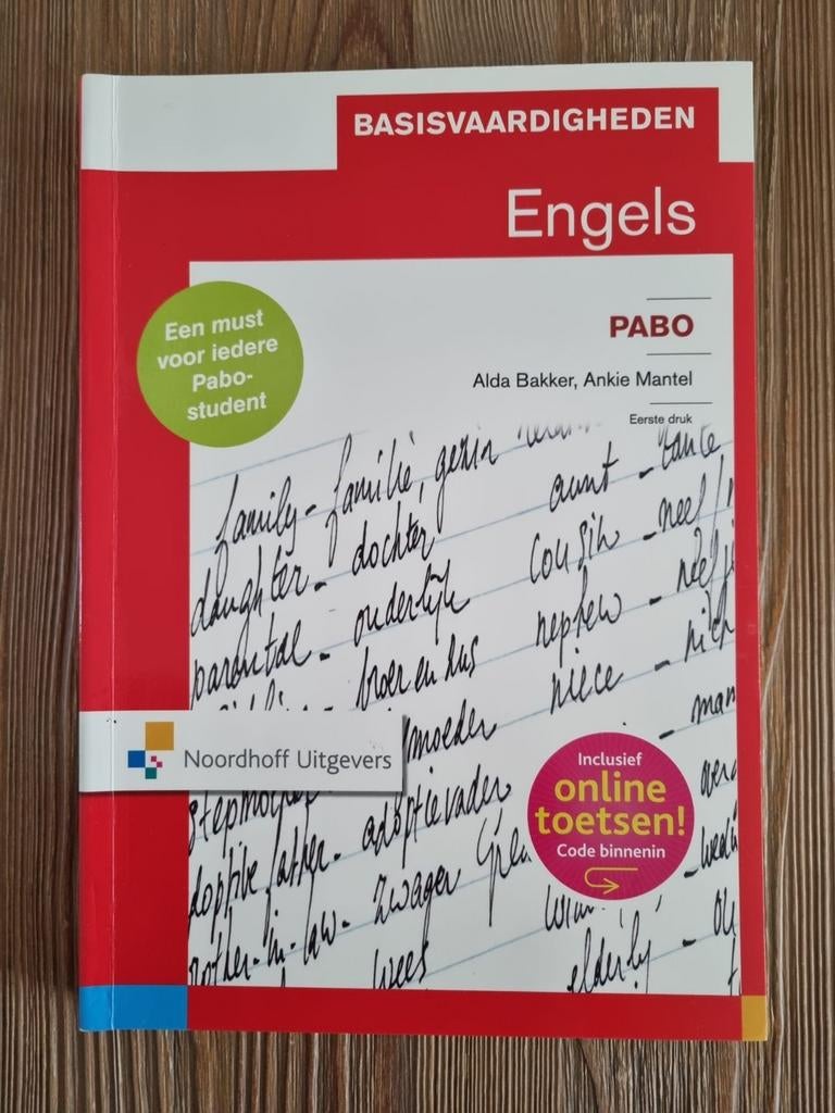 B. Mantel - Basisvaardigheden Engels voor de Pabo, Ophalen of Verzenden, Zo goed als nieuw, B. Mantel; A. Bakker