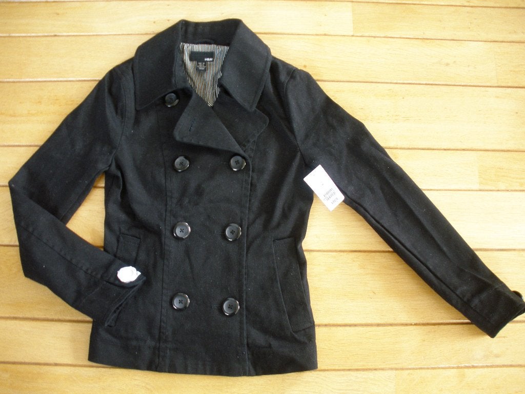 H&M cardigan trenchcoat zwart maat 36 - nieuw -, Kleding | Dames, H&M, Zwart, Nieuw, Ophalen of Verzenden