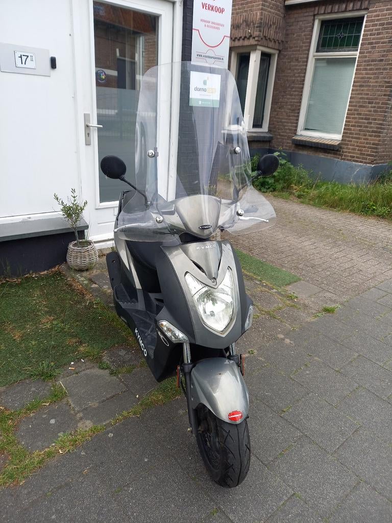 Keurige Kymco Agility snorscooter, Ophalen, Www.scooterapeldoorn.nl, Kymco, Kymco