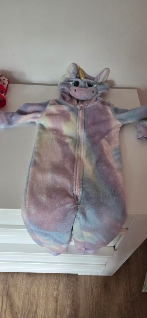 Unicorn Onesie Maat 92 - Zacht en Kleurrijk, Kinderen en Baby's, Kinderkleding | Maat 92, Ophalen, Nacht- of Onderkleding, Meisje