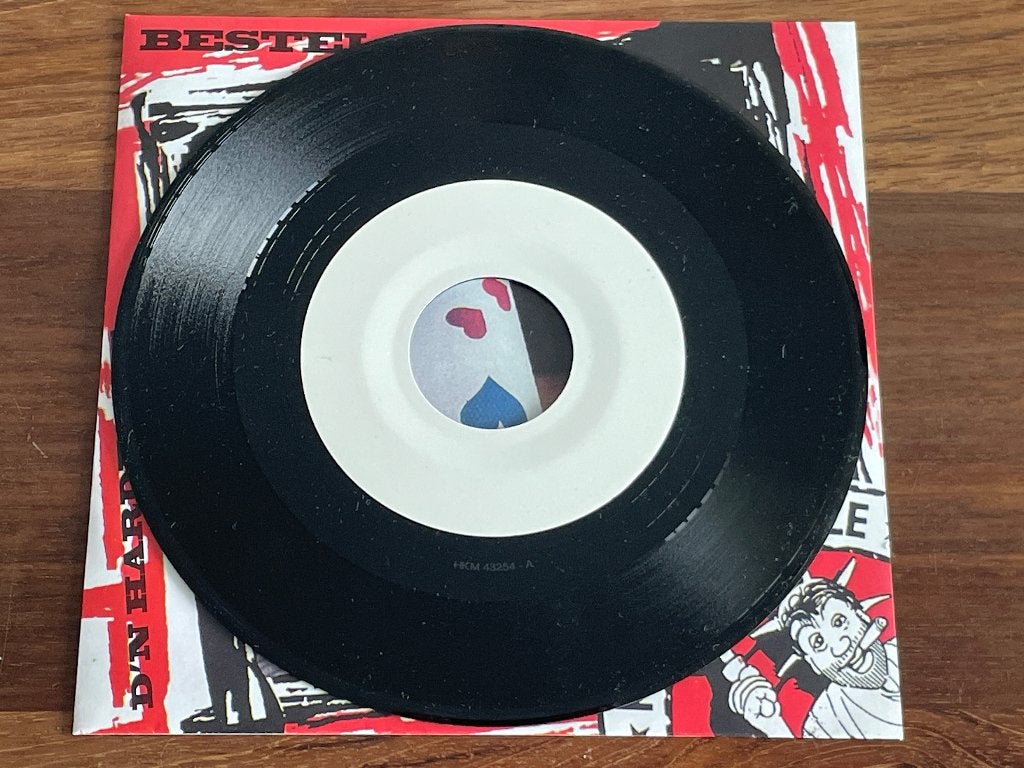 Vinyl Single Rowwen Heze Bestel Mar ZWART TESTPERSING met FH, Gebruikt, 7 inch, Ophalen of Verzenden, Pop
