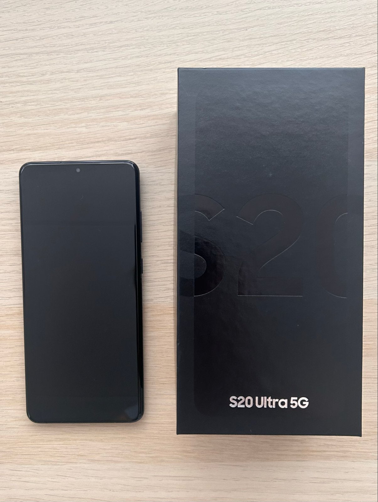 Samsung S20 Ultra 128GB - Perfecte staat, Telecommunicatie, Mobiele telefoons | Samsung, Galaxy S20, Zwart, Touchscreen, Ophalen of Verzenden