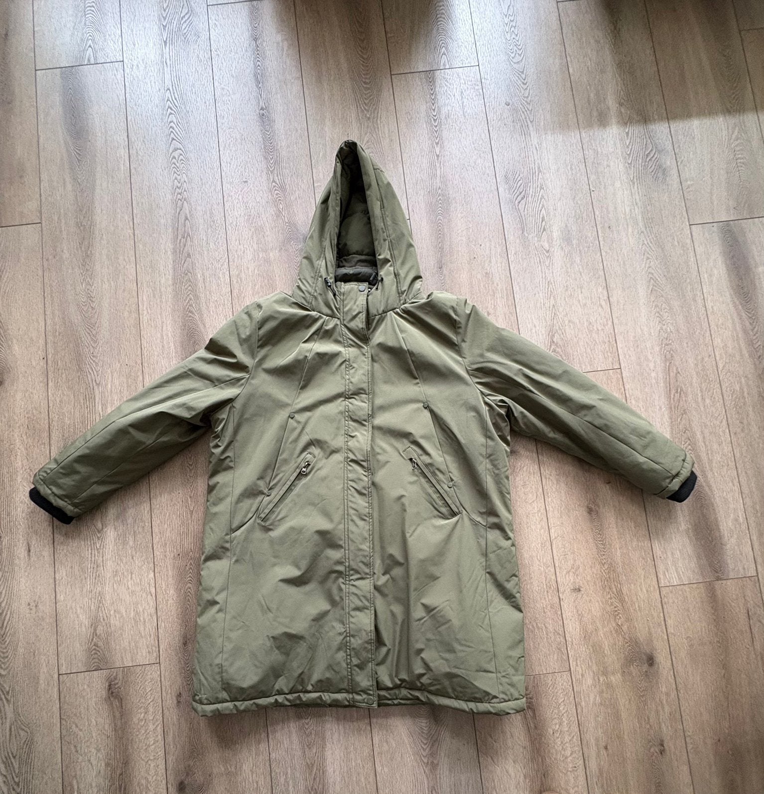 Winterjas Norah maat 48 groen, Ophalen, Nieuw, Maat 46/48 (XL) of groter, Groen