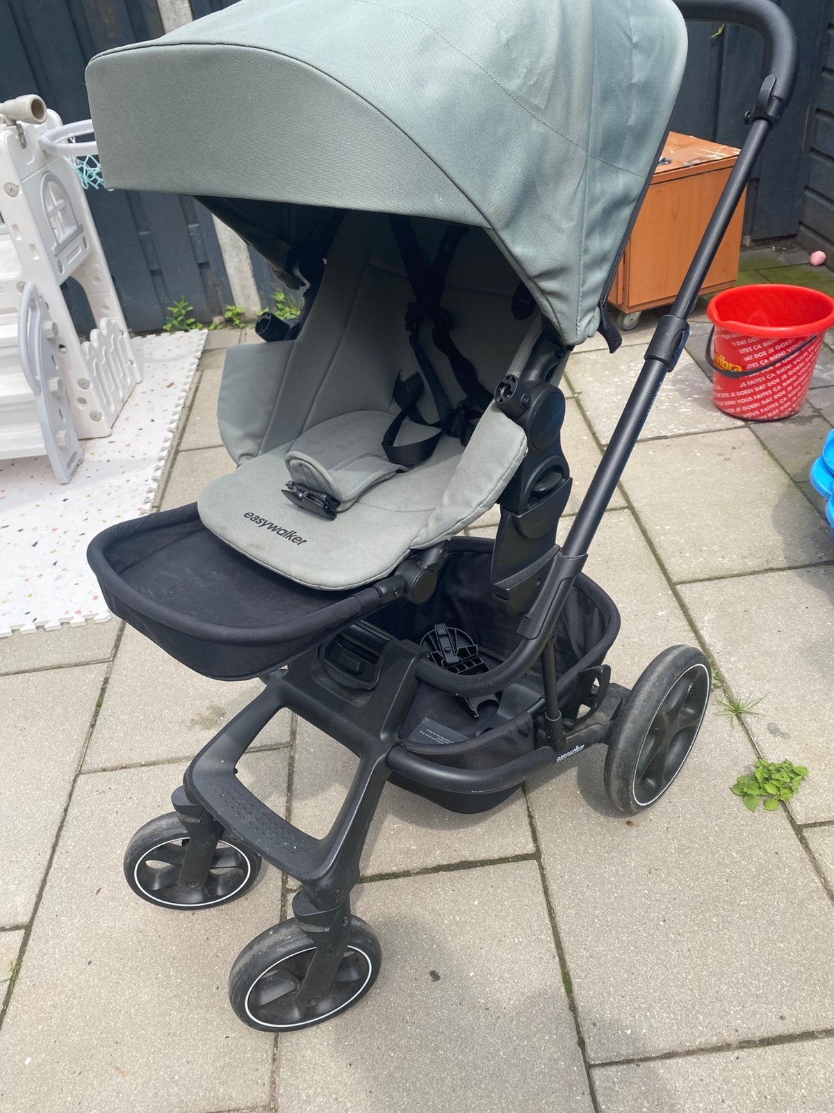 Kinderwagen easywalker harvey, Ophalen, Gebruikt, Overige merken, Verstelbare rugleuning