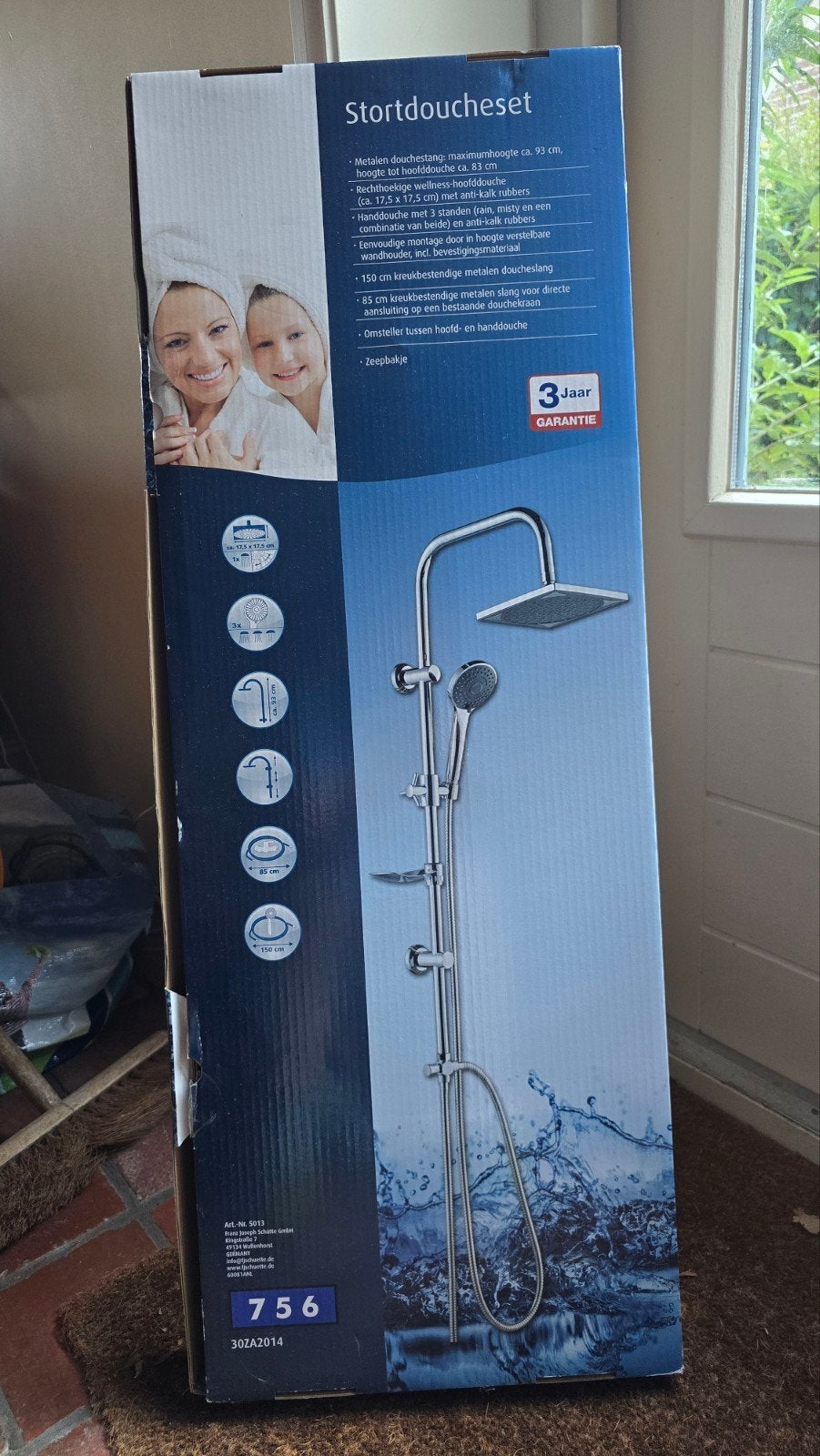 Stortdouche opbouw, Ophalen of Verzenden, Nieuw, Douche