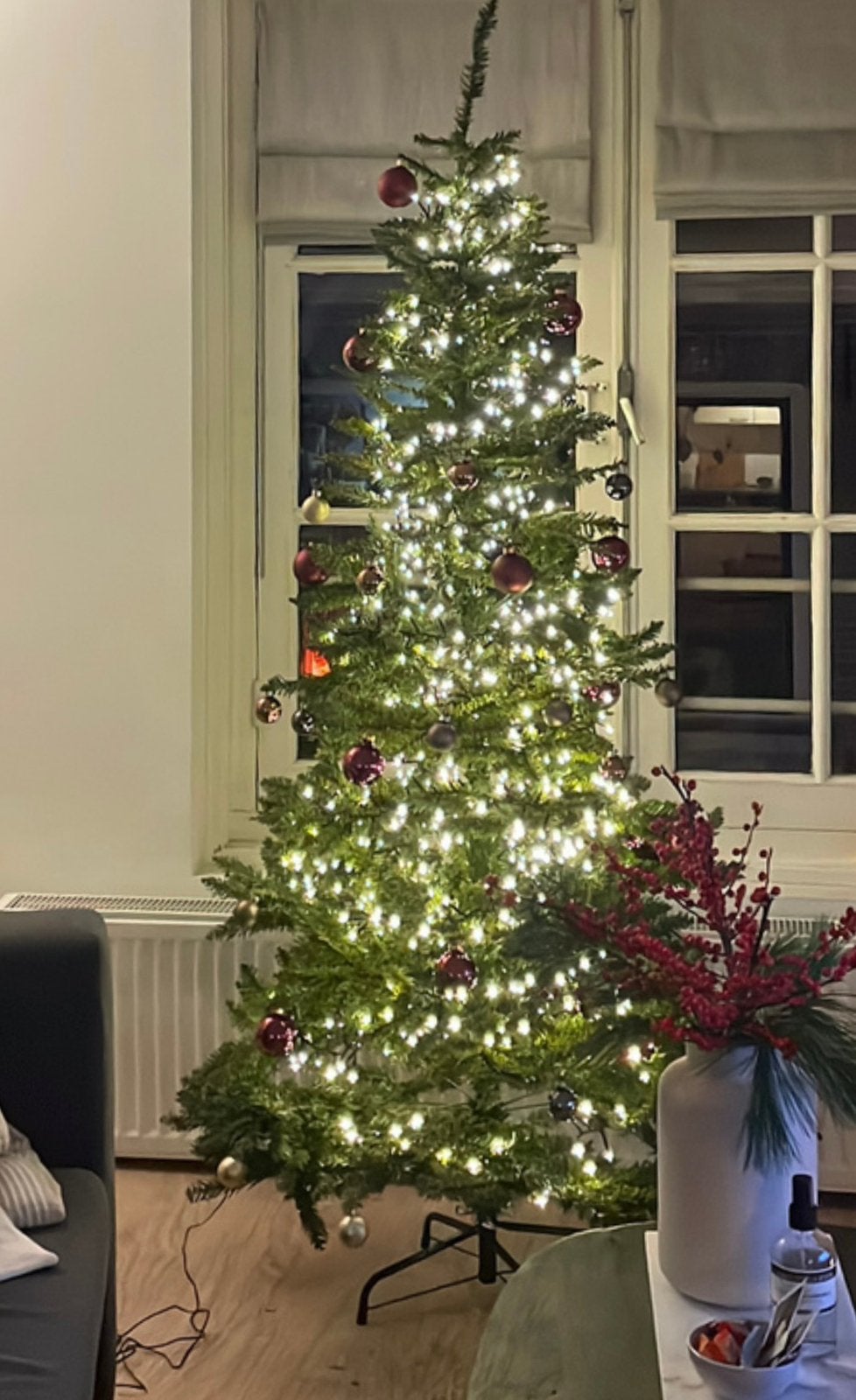 Kunstkerstboom - 180 cm, Ophalen, Zo goed als nieuw