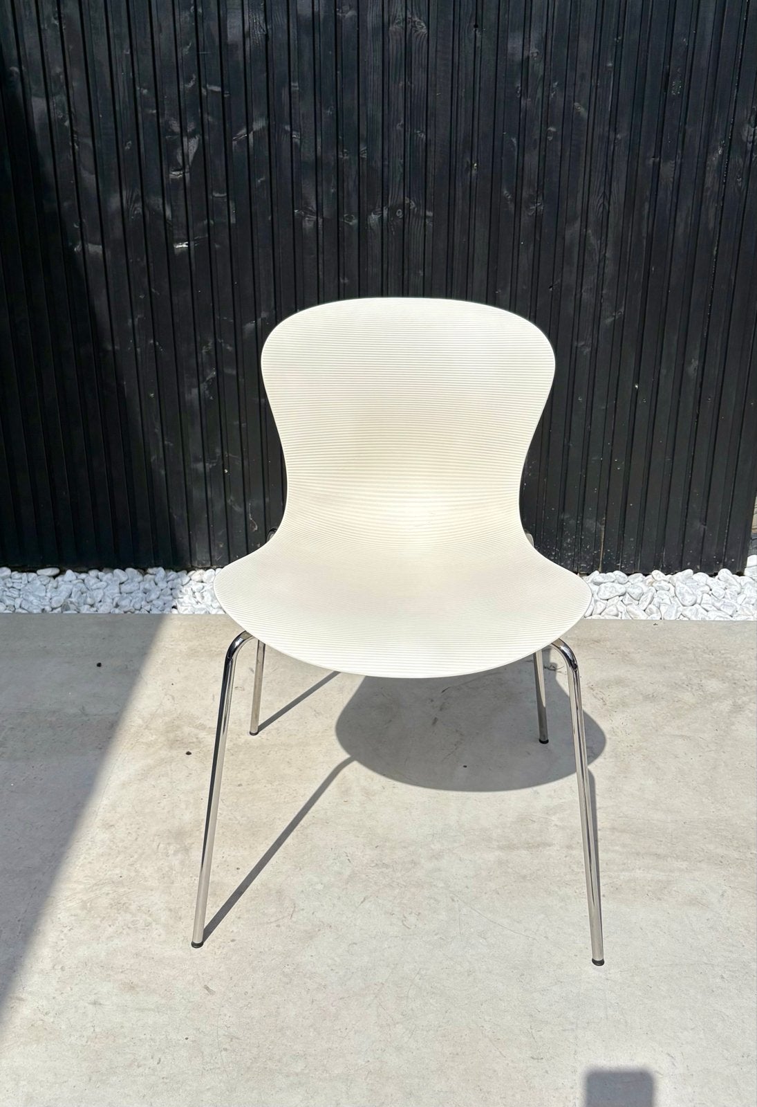 Fritz Hansen Vlinderstoel door Kasper Salto, 2010, Ophalen, Kunststof, Wit, Zo goed als nieuw