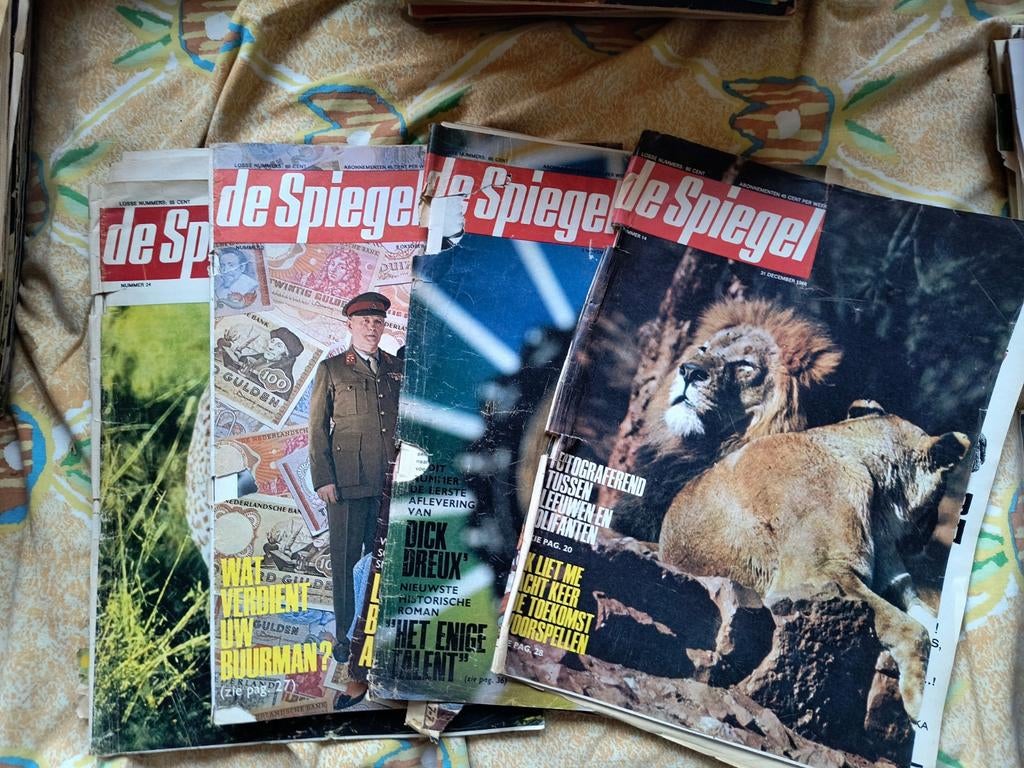 De Spiegel tijdschriften uit 1966, Boeken, Ophalen, Gelezen, Overige typen