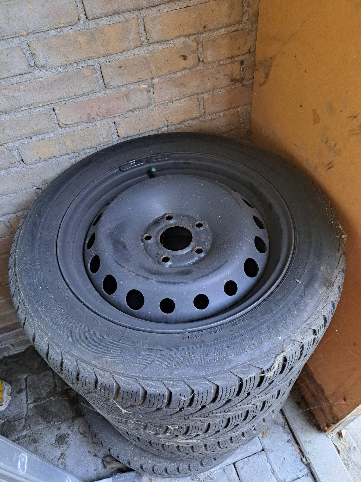 winterbanden renault megane, Ophalen, Gebruikt
