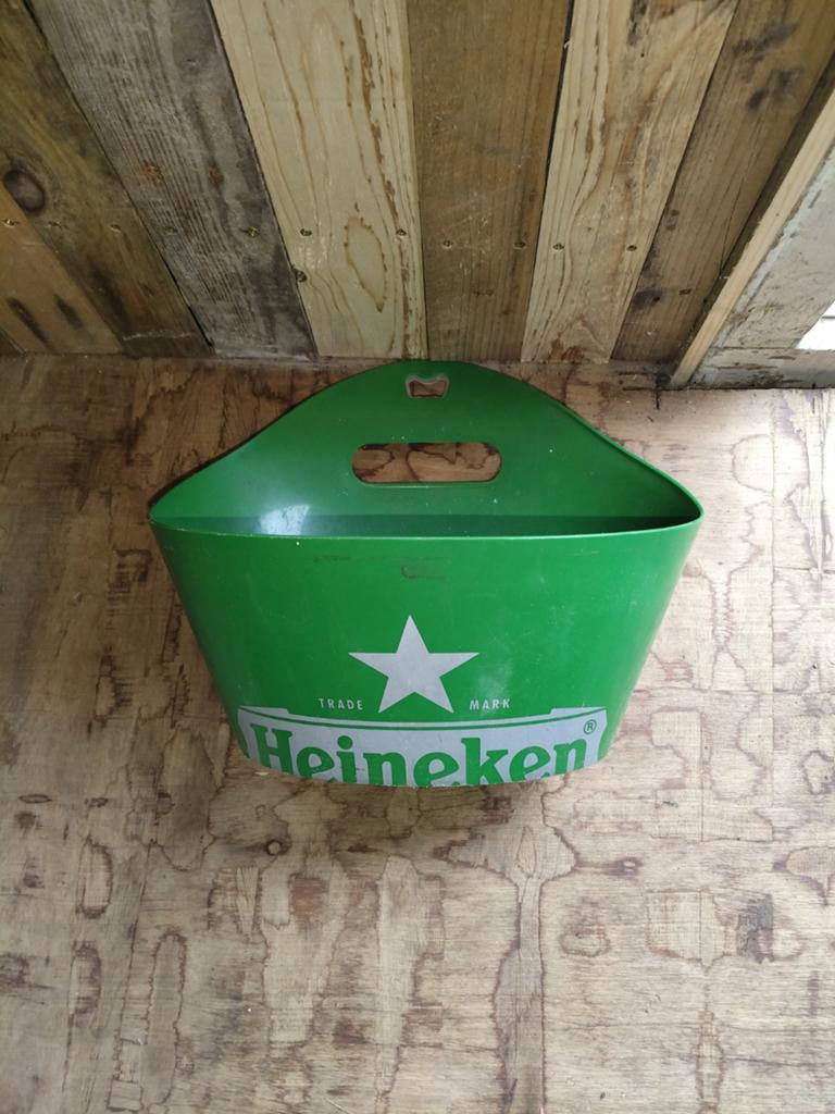Heineken bieremmer / ijsemmer, Verzamelen, Biermerken, Ophalen, Gebruikt, Overige typen, Heineken