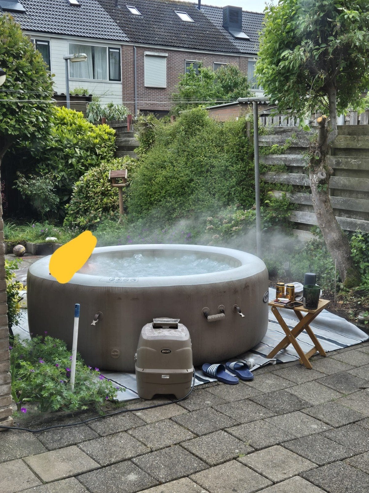 Intex opblaasbare jacuzzi, Ophalen, Gebruikt, Filter, Opblaasbaar