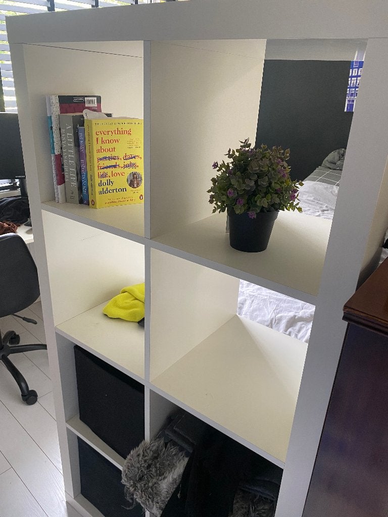Open vakken Kast kallax, Ophalen, 100 tot 150 cm, 50 tot 100 cm, Zo goed als nieuw