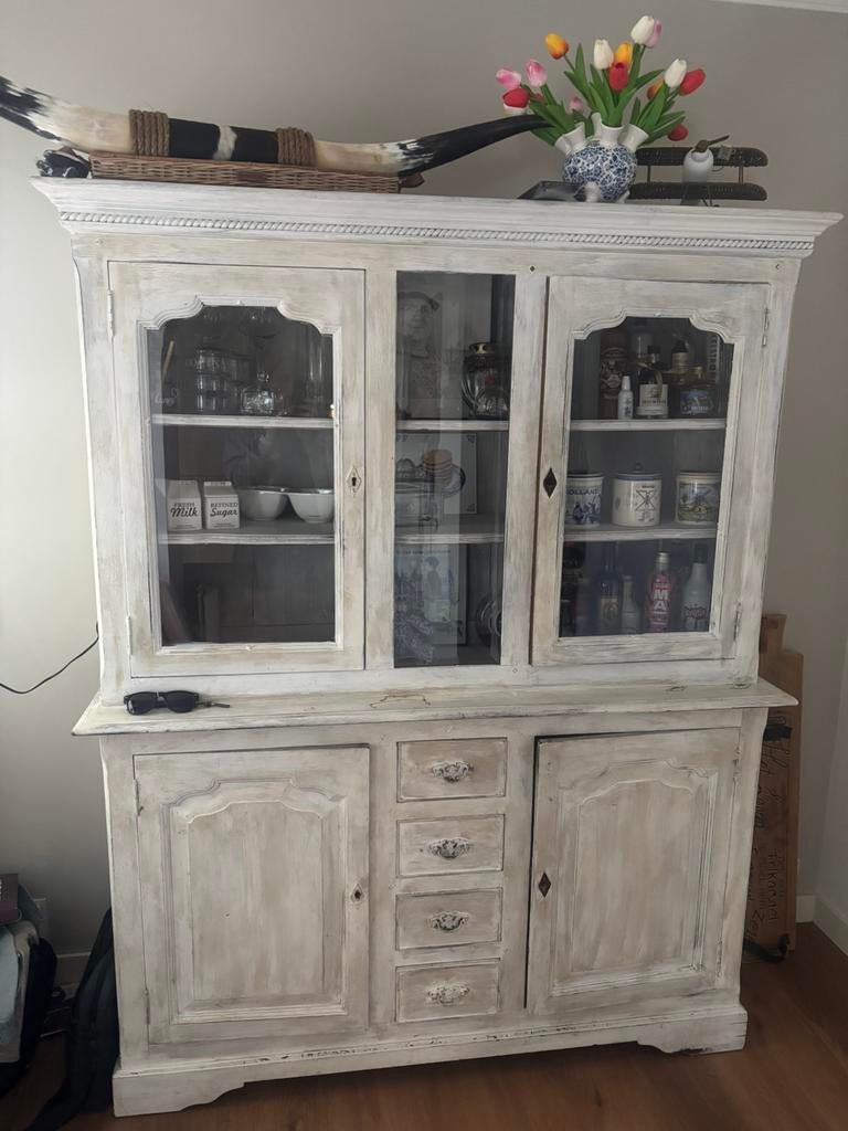 Buffet kast met licht, Ophalen of Verzenden, Gebruikt, 25 tot 50 cm, 150 tot 200 cm