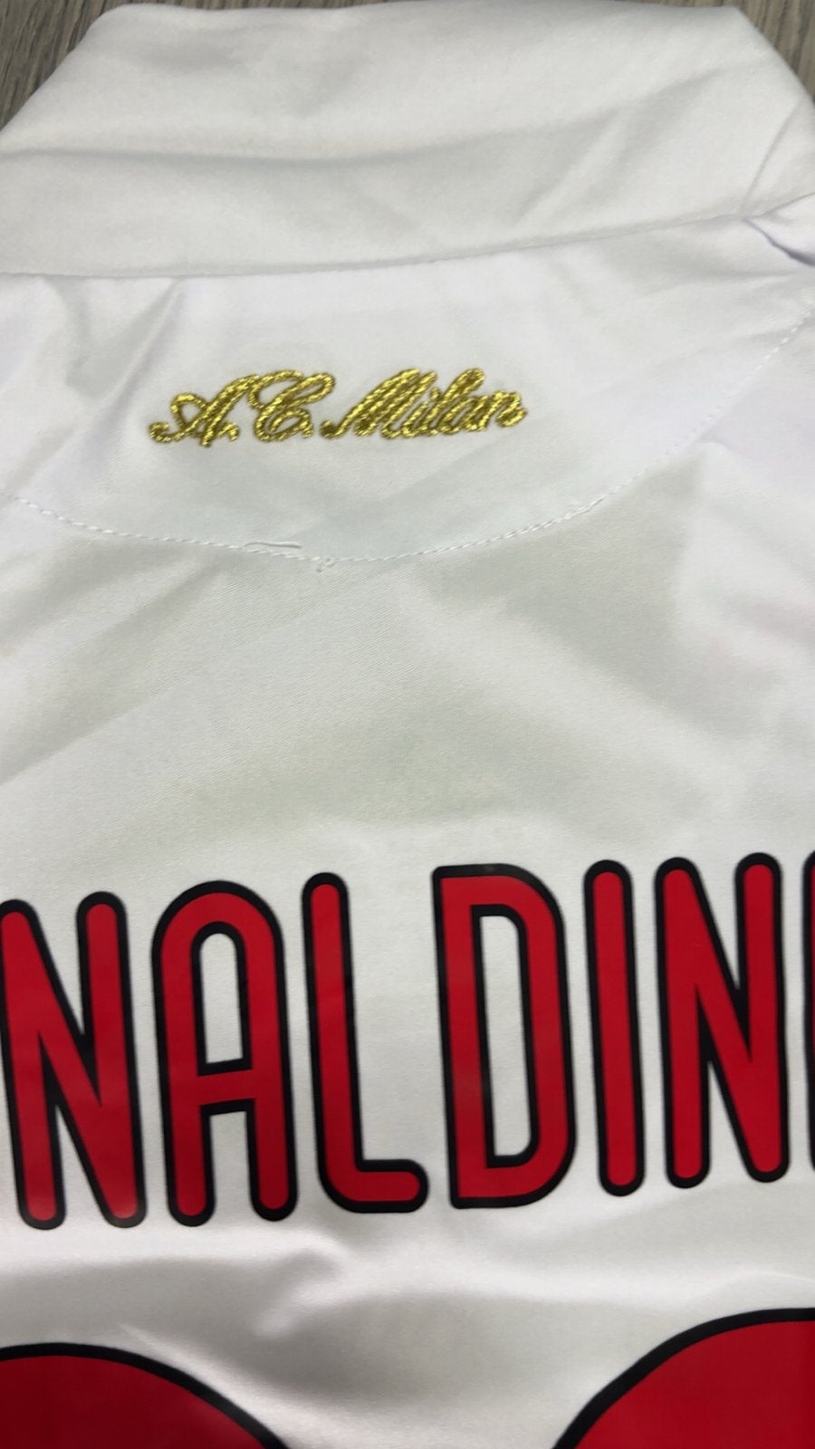 AC Milan R. Ronaldinho 80 Thuisshirt 2008/2009, Sport en Fitness, Voetbal, Groter dan maat XL, Ophalen of Verzenden, Nieuw, Shirt