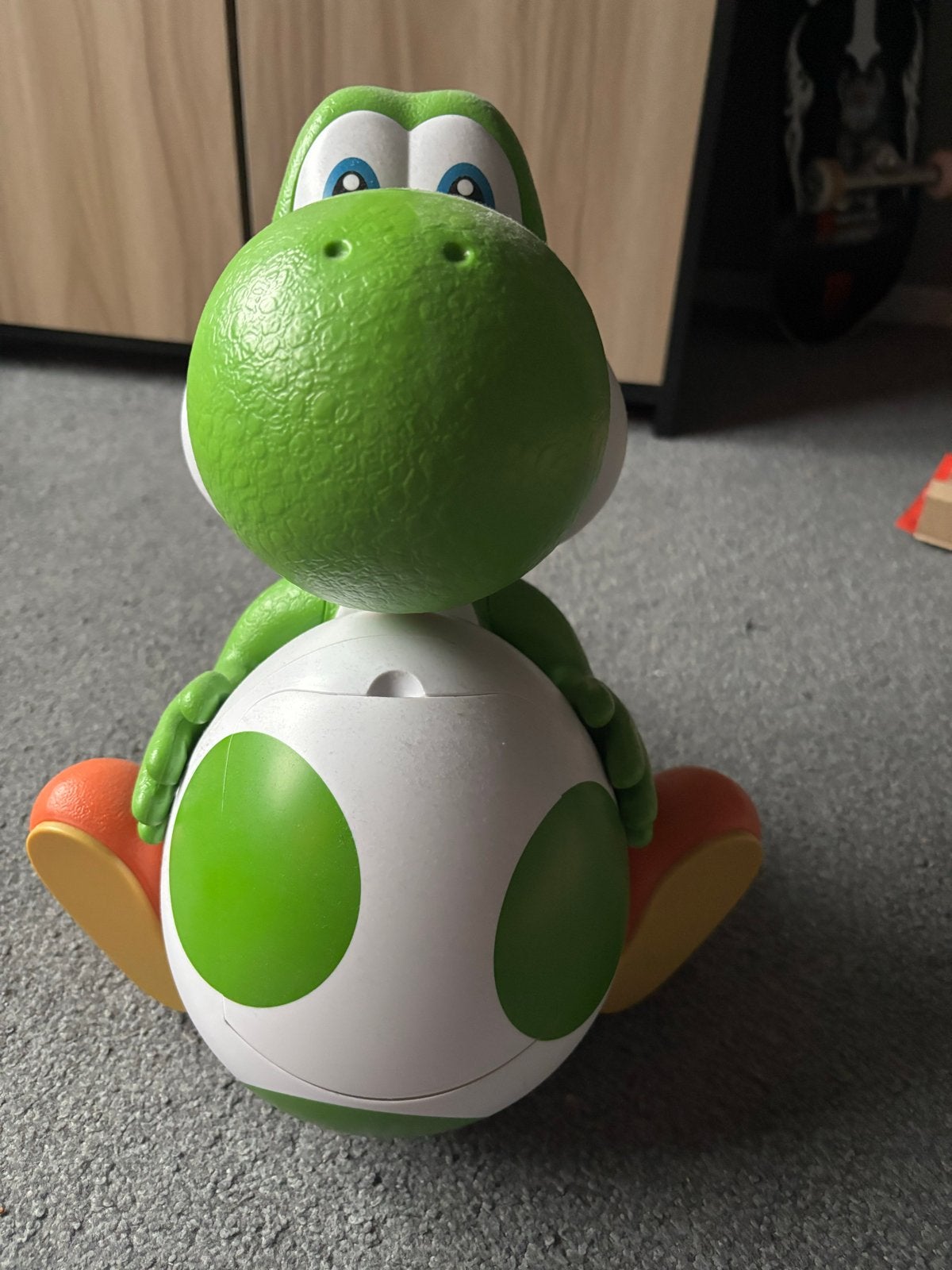 Origineel Nintendo Super Mario Movie Yoshi bucket, Ophalen of Verzenden, Zo goed als nieuw, Film, Overige typen