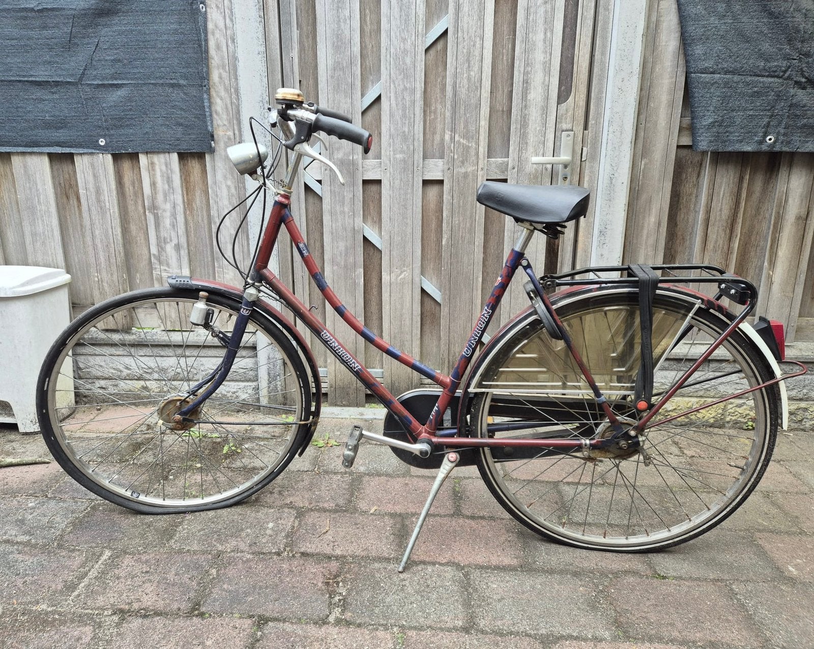 Oude damesfiets met gebreken gratis, Gebruikt, Versnellingen, 56 cm of meer, Ophalen