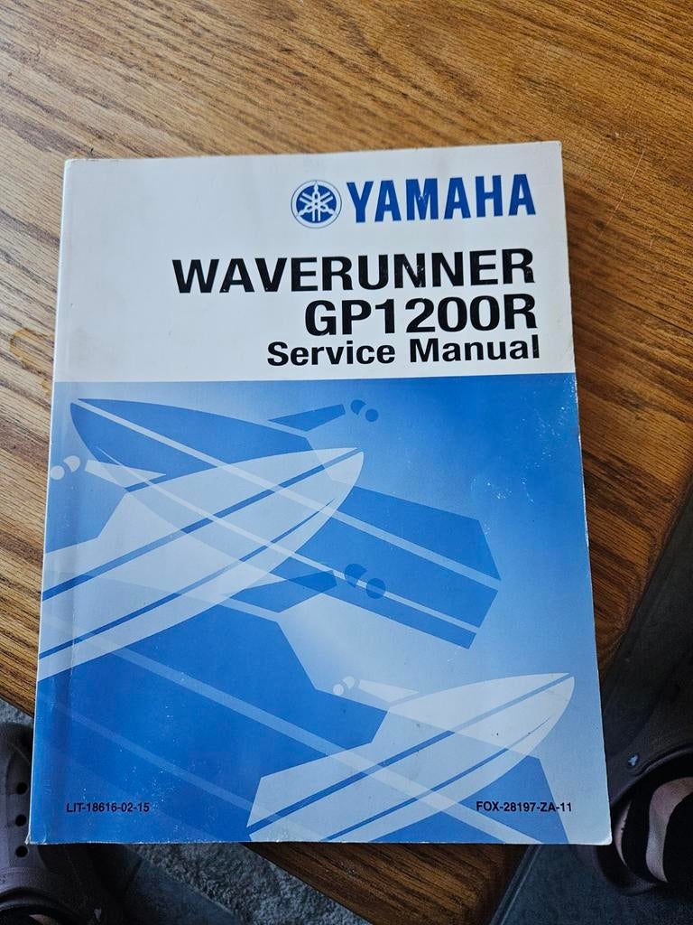 Yamaha Waverunner GP1200R Service Manual, Ophalen of Verzenden
