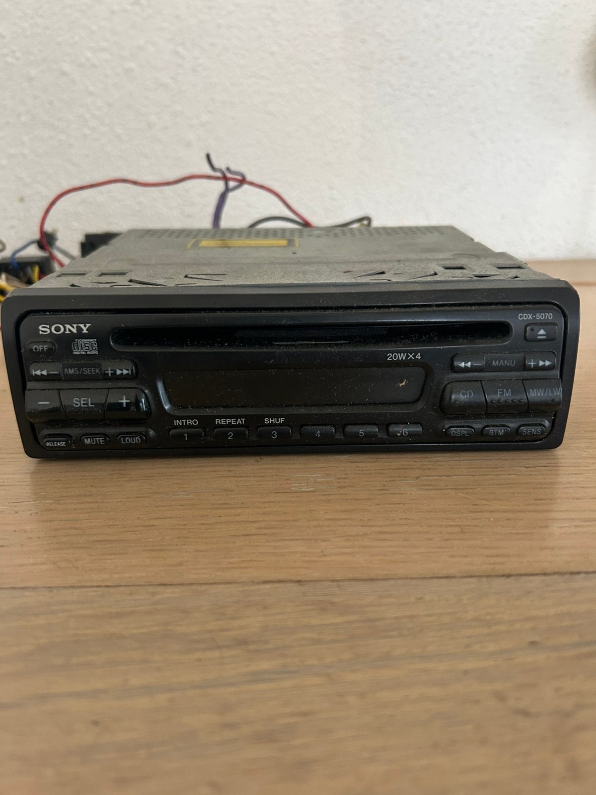 Sony auto radio cd speler, Ophalen of Verzenden, Zo goed als nieuw