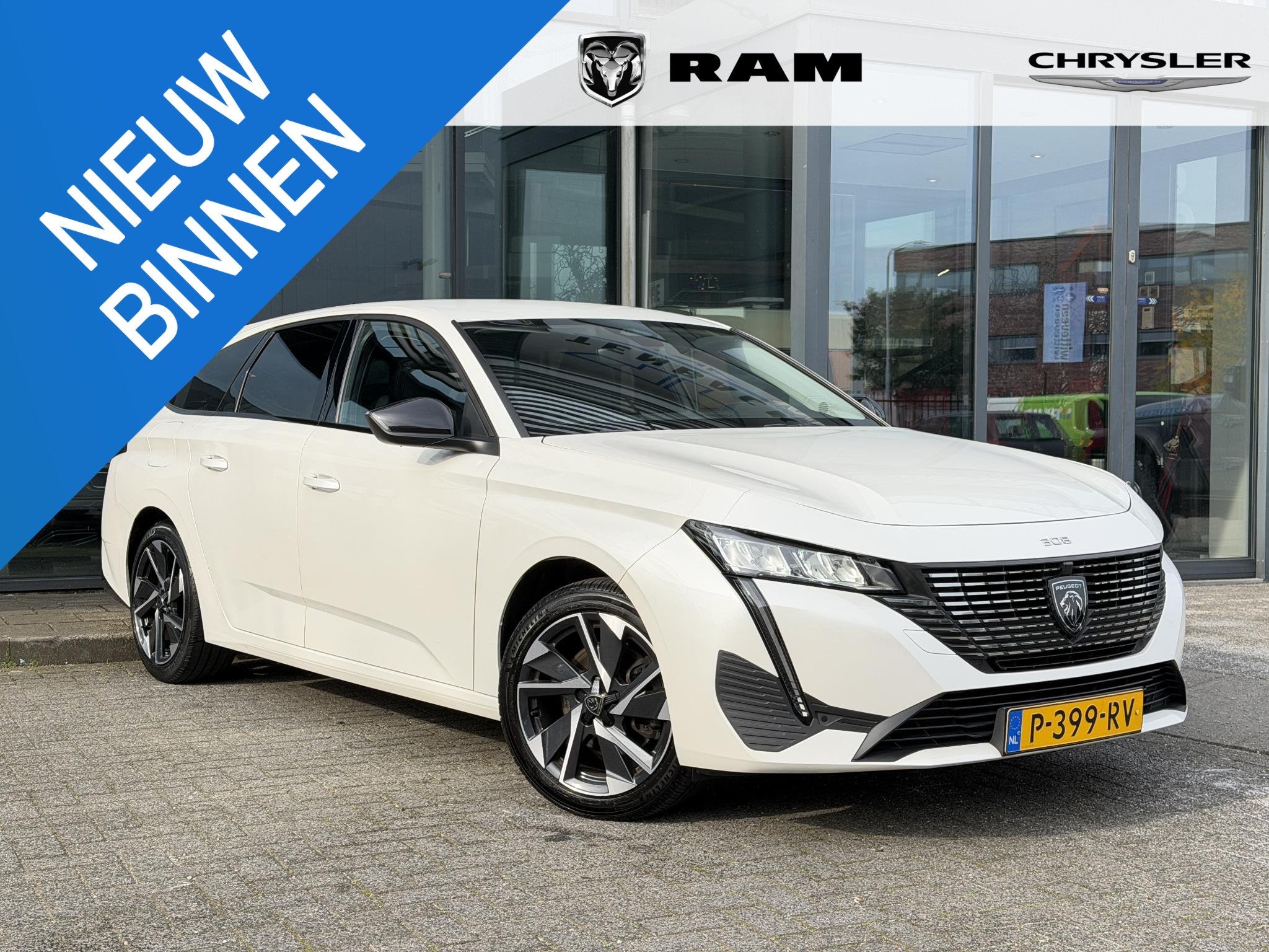 Peugeot 308 SW 1.2 PureTech Allure Pack Business 1e eigenaar, Auto's, Verwarmde buitenspiegels, Gebruikt, Euro 6, 1199 cc
