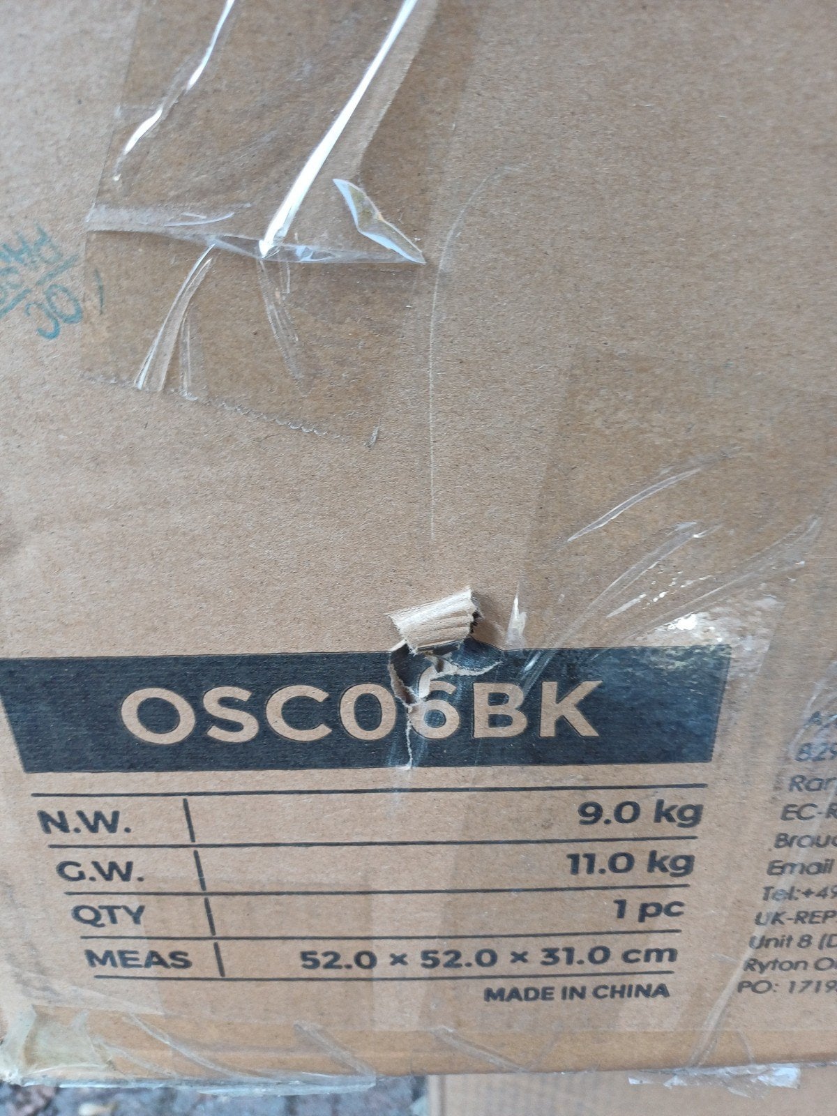 Nieuwe ergonomische bureaukruk -  nieuw, Zwart, Nieuw, Ophalen of Verzenden, Bureaukruk