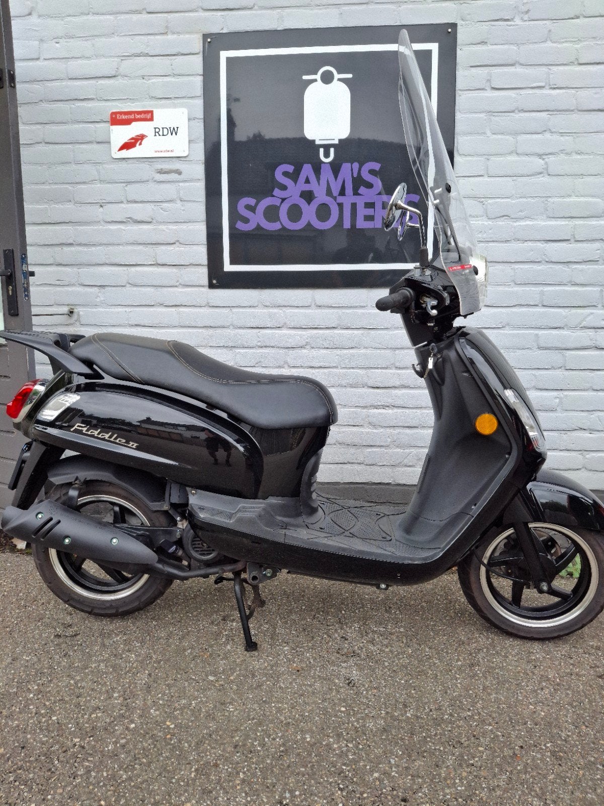 Sym Fiddle 2 - 2020 - 25KM - 6MND Garantie, Fietsen en Brommers, Ophalen, Gebruikt, Benzine, Fiddle