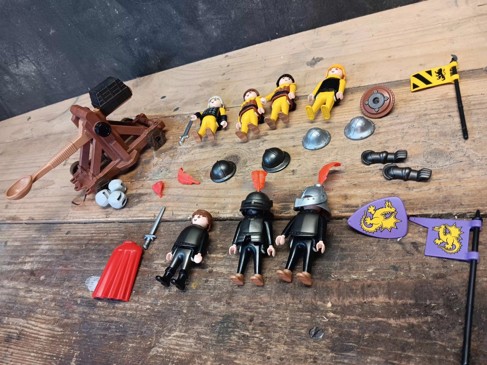 geobra vintage playmobil ridders, Verzamelen, Ophalen of Verzenden, Gebruikt