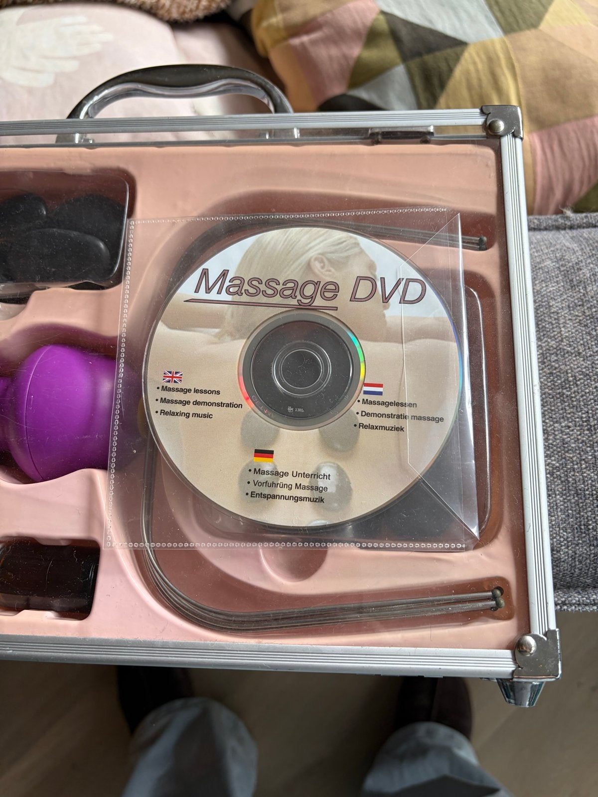 Complete Massage Set met DVD en Accessoires, Ophalen, Gebruikt, Overige typen