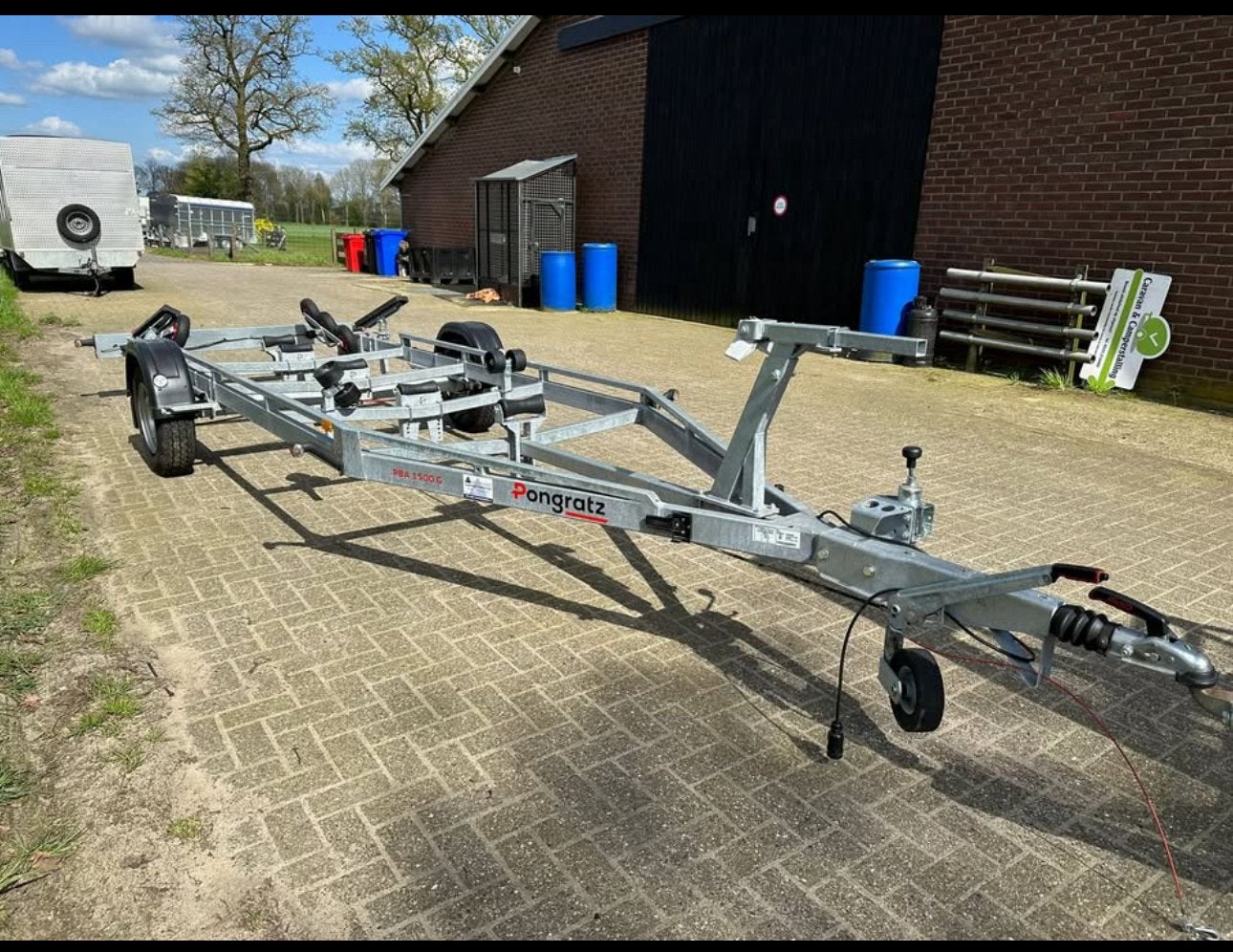 Nieuwe Boottrailer Topstaat !! Demo, Watersport en Boten, Ophalen of Verzenden, Zo goed als nieuw, Minder dan 6 meter, Overige typen