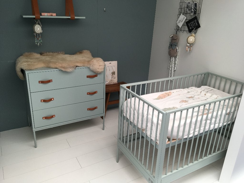 Babykamer Coming Kids Bliss Zeegroen, Ophalen, Gebruikt, Ledikant