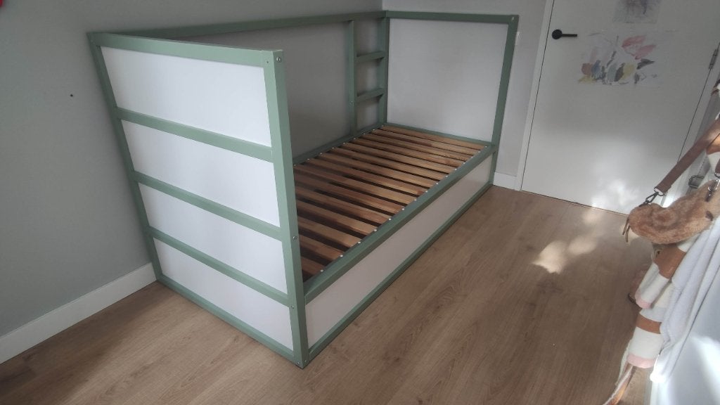 IKEA omkeerbed KURA, Kinderen en Baby's, Kinderkamer | Stapelbedden en Hoogslapers, Ophalen, Gebruikt, Hoogslaper